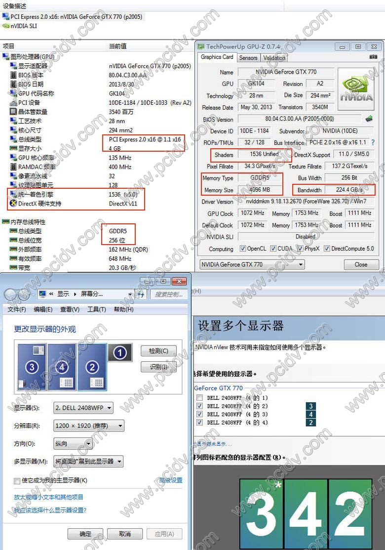 pcidv.com/gpuz gtx 770 4GB specification