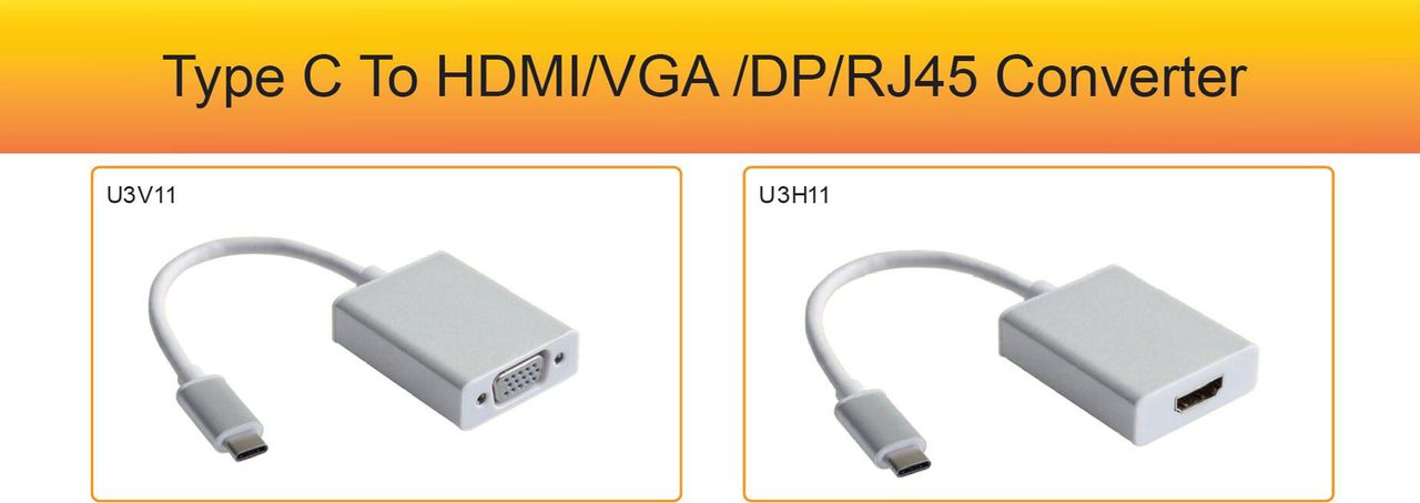 pcidv.com/USB3.1 Type-C转VGA Type-C转HDMI